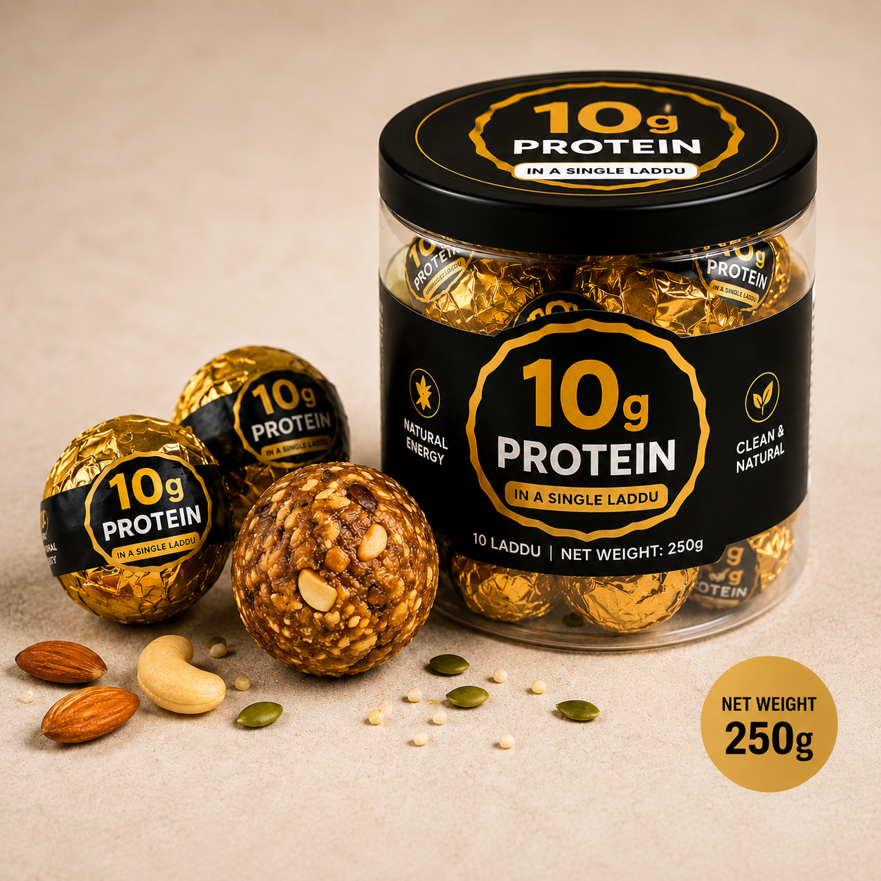 High Protein Laddu (1) High Protein Laddu